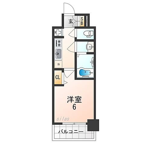 大阪府大阪市西淀川区姫里2丁目 姫島駅 1K マンション 賃貸物件詳細