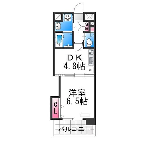 Ｗ．Ｏ．Ｂ．ＳＡＫＡＩ（ウォブサカイ） 9階 1DK 賃貸物件詳細