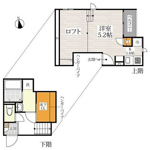 ＣＢ坪井シエスタ 1階 1K 賃貸物件詳細