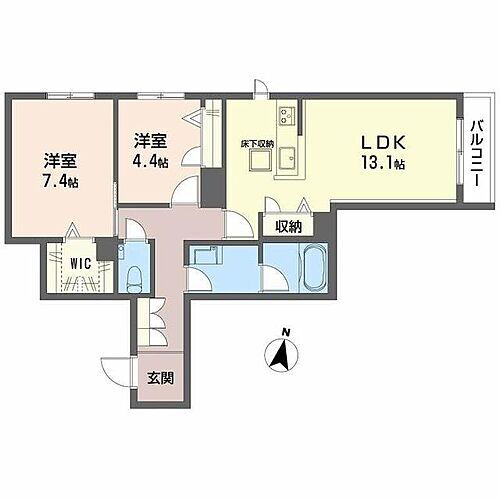Ｅｓｐｏｉｒ宝塚・川面 1階 2LDK 賃貸物件詳細