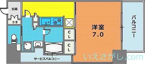 アーバネックスみなと元町 9階 1K 賃貸物件詳細
