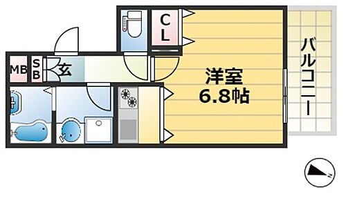兵庫県神戸市中央区八幡通3丁目 三ノ宮駅 1K マンション 賃貸物件詳細
