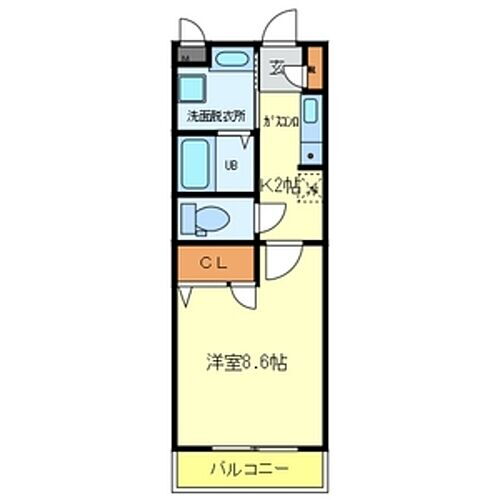 兵庫県西宮市上ケ原山手町 甲陽園駅 1K アパート 賃貸物件詳細