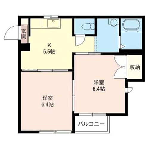埼玉県さいたま市北区吉野町1丁目18-11 今羽駅 2K アパート 賃貸物件詳細