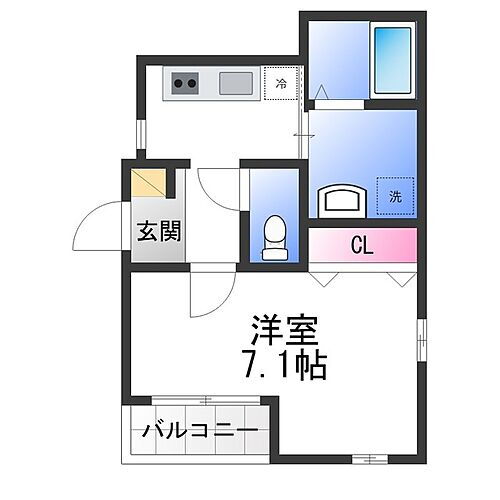 大阪府松原市上田7丁目 河内松原駅 1K アパート 賃貸物件詳細