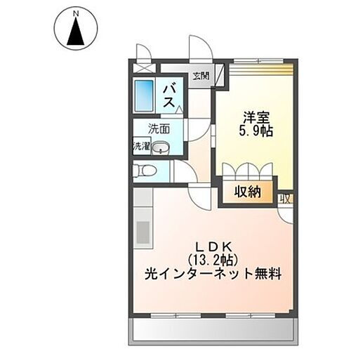 和歌山県和歌山市西田井 紀伊駅 1LDK アパート 賃貸物件詳細