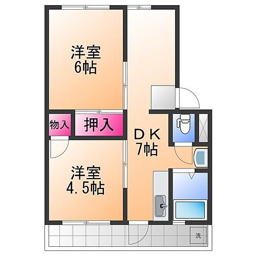 大阪府貝塚市半田 東貝塚駅 2DK マンション 賃貸物件詳細