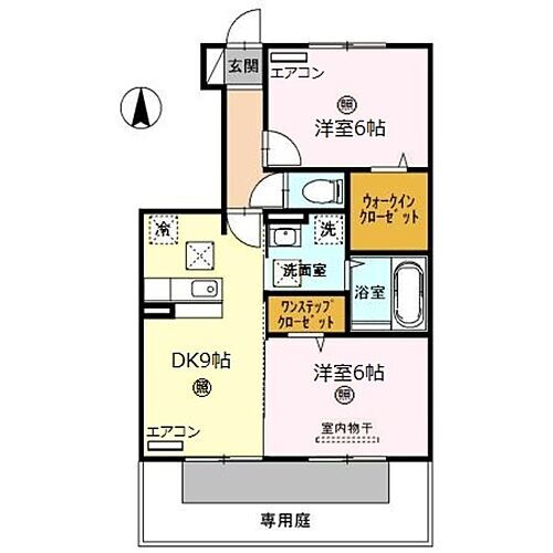 グレイス堀川 2階 2DK 賃貸物件詳細