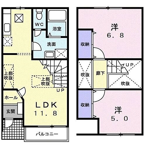静岡県富士宮市小泉1246-4 富士宮駅 2LDK アパート 賃貸物件詳細