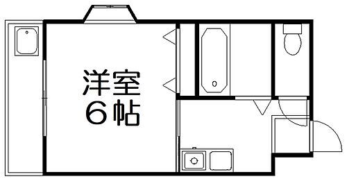 大阪府枚方市渚元町3-3 御殿山駅 1K アパート 賃貸物件詳細