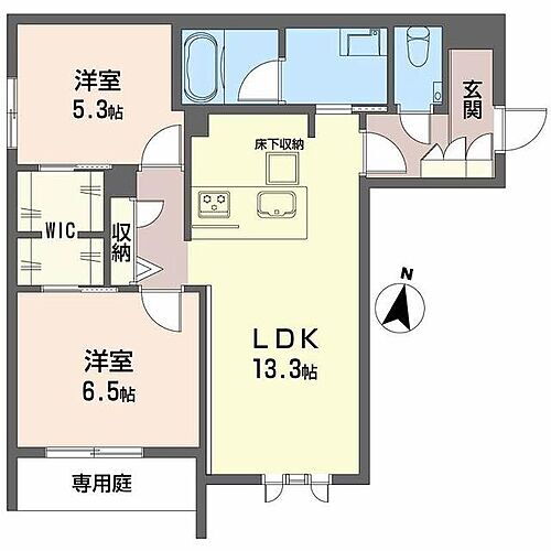 Ｅｓｐｏｉｒ宝塚・川面 1階 2LDK 賃貸物件詳細