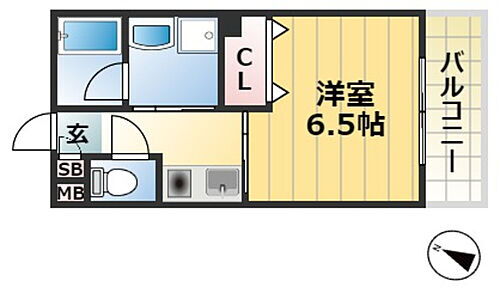 兵庫県神戸市灘区篠原中町1丁目 六甲道駅 1K マンション 賃貸物件詳細