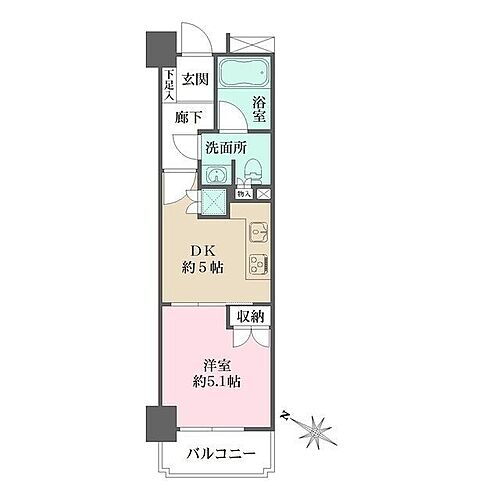 東京都港区赤坂６丁目 赤坂駅 1DK マンション 賃貸物件詳細