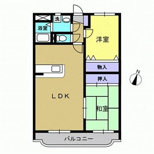 Ｍ・ＮＯＺＯＭＩ 2階 2LDK 賃貸物件詳細
