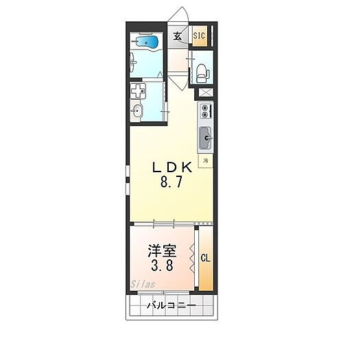 大阪府堺市西区浜寺諏訪森町中3丁 諏訪ノ森駅 1LDK アパート 賃貸物件詳細