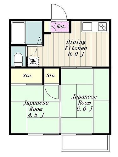 神奈川県相模原市緑区太井258-5 橋本駅 2DK アパート 賃貸物件詳細