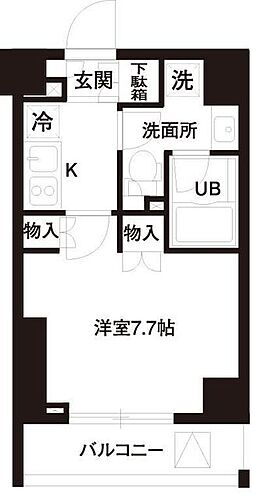 東京都港区高輪1丁目 白金高輪駅 1K マンション 賃貸物件詳細