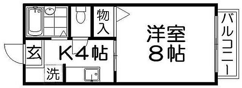 大阪府枚方市北中振4丁目2-8 光善寺駅 1K アパート 賃貸物件詳細