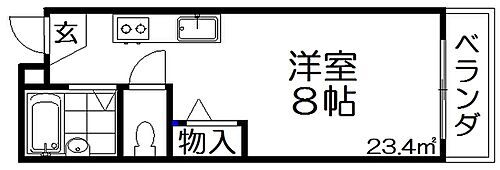 大阪府枚方市長尾元町1丁目 長尾駅 ワンルーム マンション 賃貸物件詳細