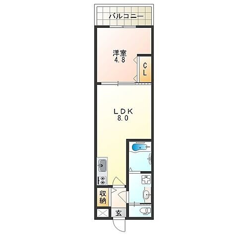 Ｈ－ｍａｉｓｏｎ加美正覚寺ＶＩ 3階 1LDK 賃貸物件詳細