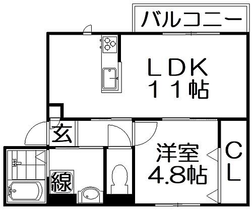 大阪府寝屋川市打上新町 寝屋川公園駅 1LDK アパート 賃貸物件詳細