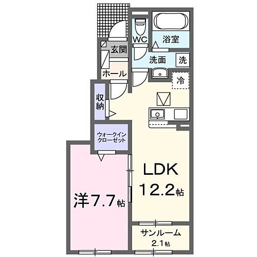 栃木県小山市大字雨ケ谷新田 小山駅 1LDK アパート 賃貸物件詳細