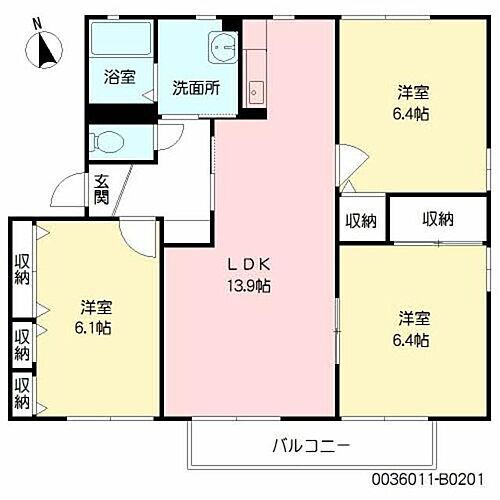 福岡県北九州市小倉南区南方5丁目19-7 徳力嵐山口駅 3LDK アパート 賃貸物件詳細
