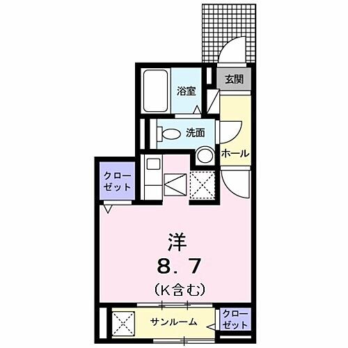 東京都多摩市百草 京王永山駅 ワンルーム アパート 賃貸物件詳細