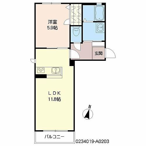 鹿児島県鹿屋市串良町岡崎2567-1 1LDK アパート 賃貸物件詳細