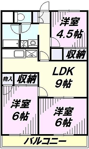 埼玉県入間市大字仏子1685-2 仏子駅 3LDK マンション 賃貸物件詳細