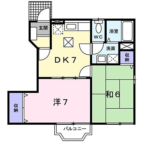 神奈川県海老名市門沢橋4丁目 門沢橋駅 2DK アパート 賃貸物件詳細