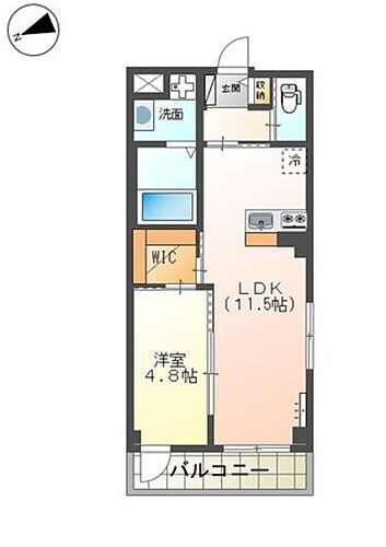 ルーリジェール 3階 1LDK 賃貸物件詳細