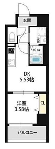 大阪府大阪市東淀川区菅原２丁目 ＪＲ淡路駅 1DK マンション 賃貸物件詳細