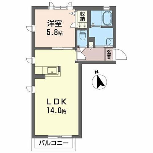 ガーデンヒルズＥ 1階 1LDK 賃貸物件詳細