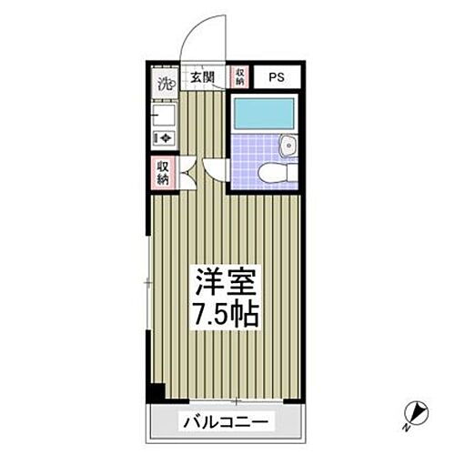 パル京南Ｎｏ．１７ 3階 ワンルーム 賃貸物件詳細