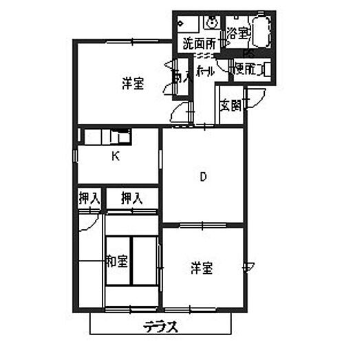 京都府宇治市宇治蛇塚67-1 伊勢田駅 3DK アパート 賃貸物件詳細