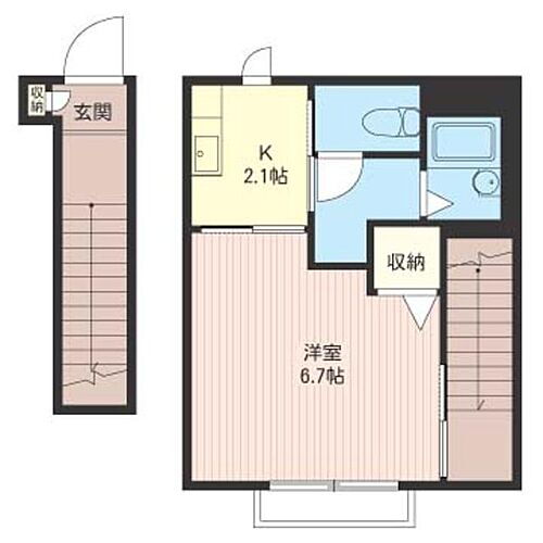 東京都八王子市大横町12-6 八王子駅 1K アパート 賃貸物件詳細