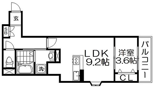 アート樟葉ＩＩＩ 1階 1LDK 賃貸物件詳細