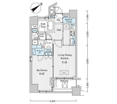 東京都港区赤坂4丁目 赤坂見附駅 1DK マンション 賃貸物件詳細