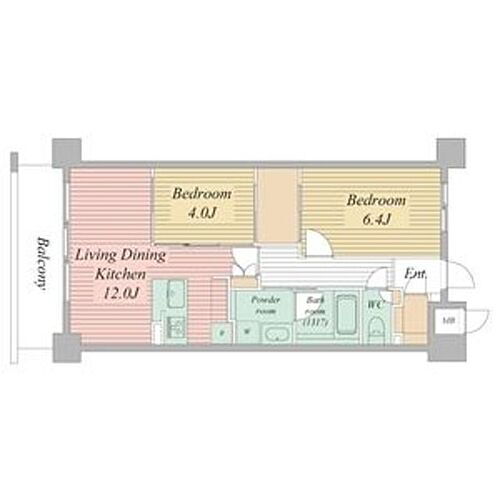 ＬｉｖｅＣａｓａ西宮 6階 2LDK 賃貸物件詳細