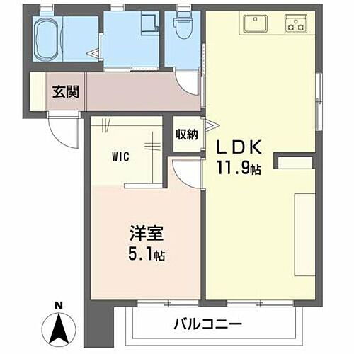 鳥取県境港市竹内町1210-3 1LDK アパート 賃貸物件詳細