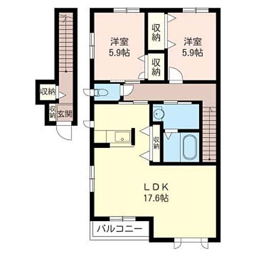 千葉県木更津市請西東5丁目11-1 木更津駅 2LDK アパート 賃貸物件詳細