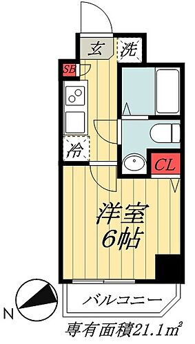 千葉県市川市八幡２丁目 本八幡駅 1K マンション 賃貸物件詳細