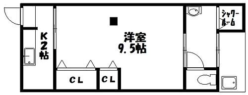 大阪府枚方市磯島茶屋町24-20 枚方市駅 1K アパート 賃貸物件詳細