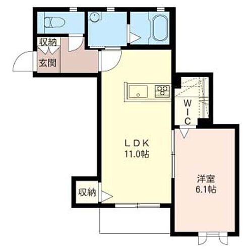 神奈川県厚木市戸室4丁目21-4 本厚木駅 1LDK アパート 賃貸物件詳細