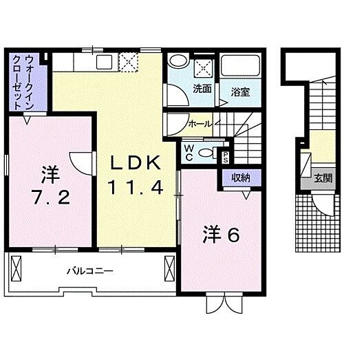 和歌山県海南市沖野々 大池遊園駅 2LDK アパート 賃貸物件詳細