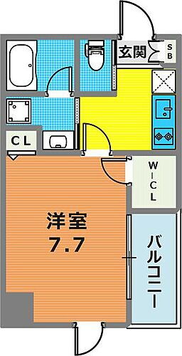 ブロード東灘深江駅前レジデンス 5階 1K 賃貸物件詳細