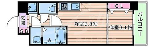 大阪府吹田市江坂町2丁目 江坂駅 1DK マンション 賃貸物件詳細