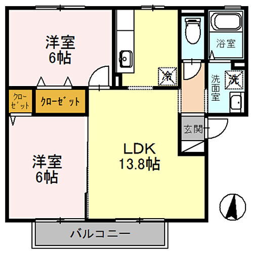 兵庫県伊丹市鈴原町5丁目 新伊丹駅 2LDK アパート 賃貸物件詳細