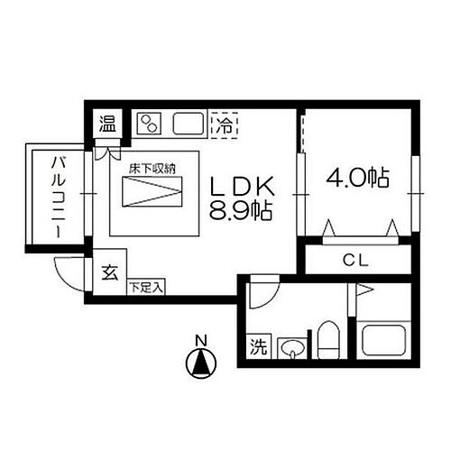 大阪府大阪市住吉区千躰2丁目 沢ノ町駅 1LDK アパート 賃貸物件詳細